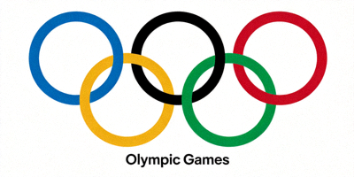 奥运会 Olympic Games 五环标志